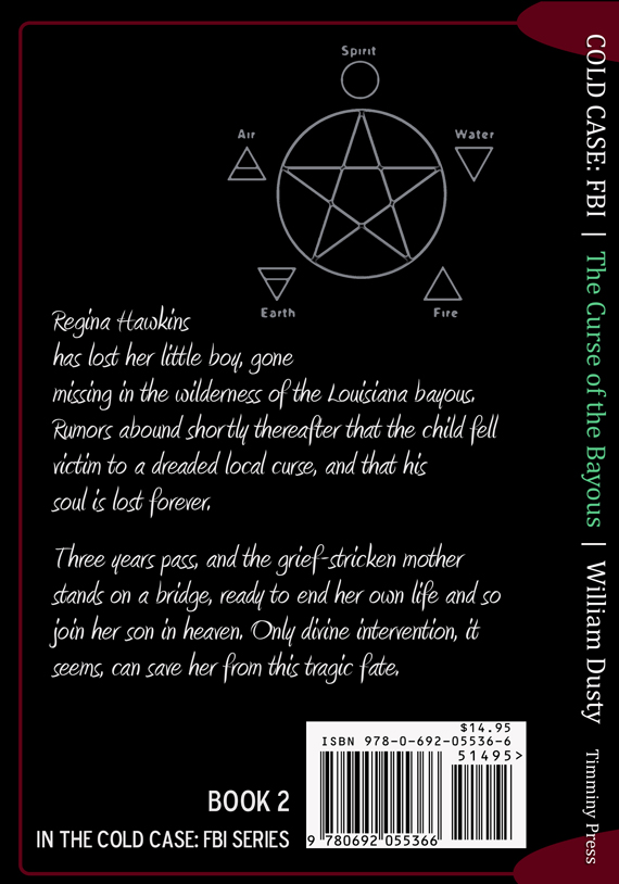 The Curse of the Bayous (back cover)